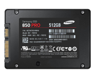 DYSK SSD SAMSUNG 850 PRO 512GB MZ-7KE512BW SATAIII, 550/520MBs 10 lat gwarancji - 203935 - zdjęcie 2
